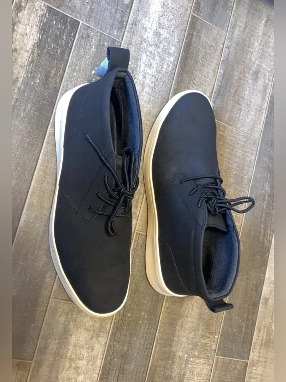 Izod Black Chukka Boots Size 10